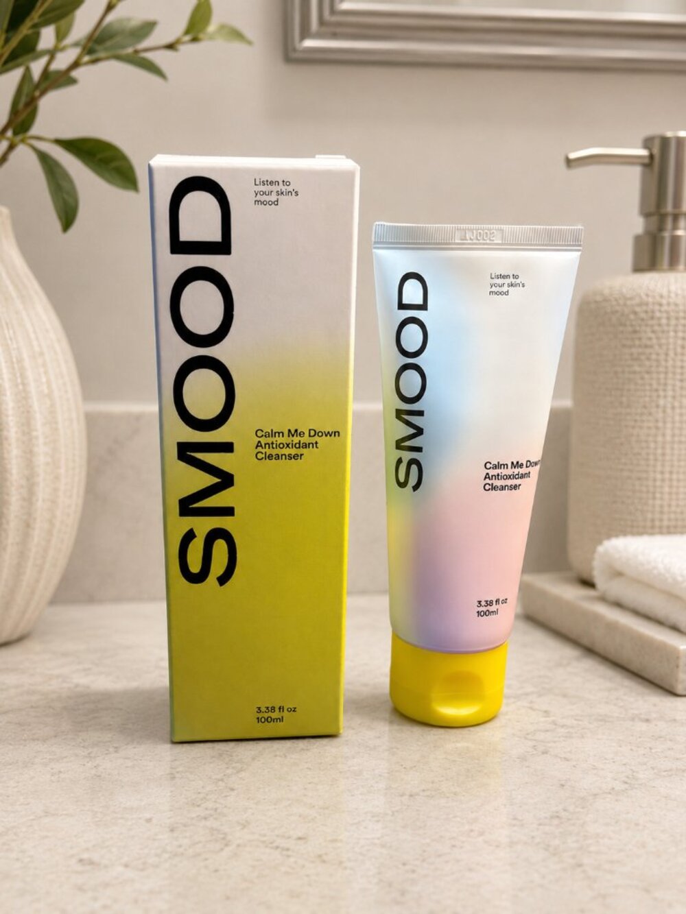 SMOOD Calm Me Down Antioxidant Cleanser 3.38 fl oz – New Sealed